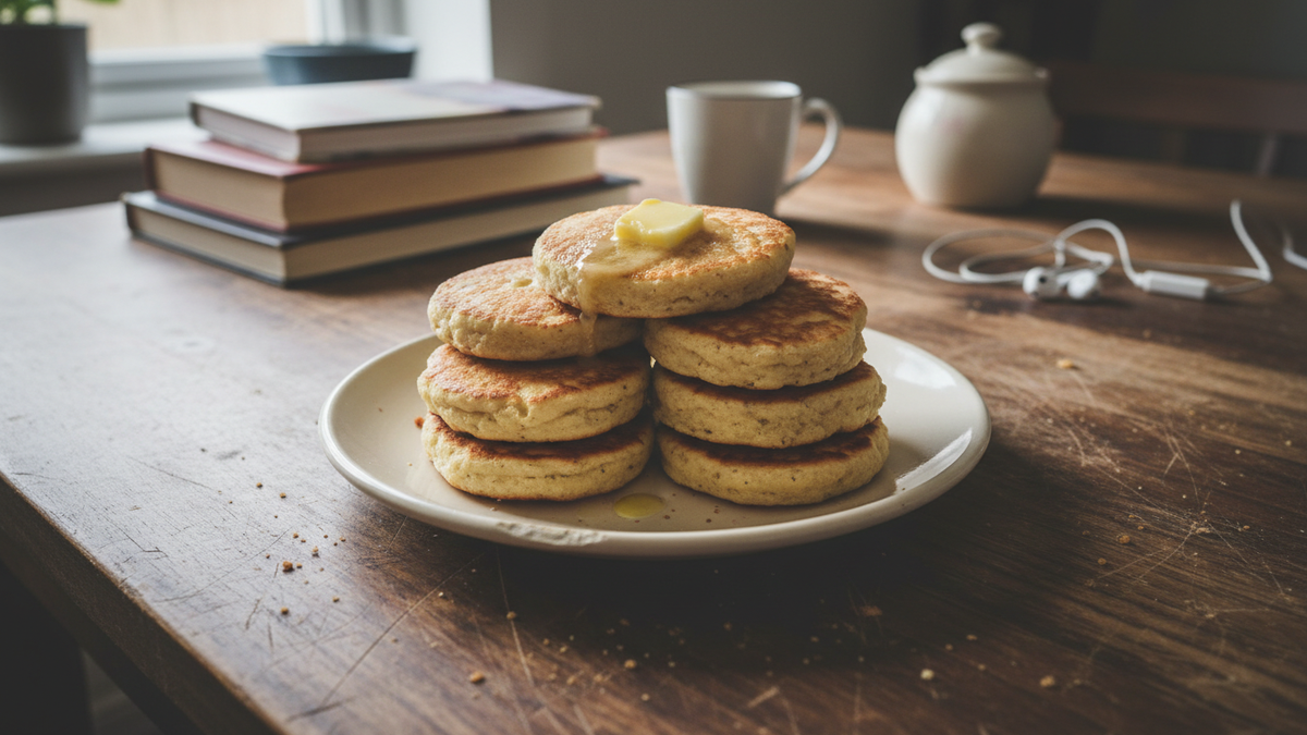 Buttermilk Drop Scones — ingredients and quantities for about 12 small scones