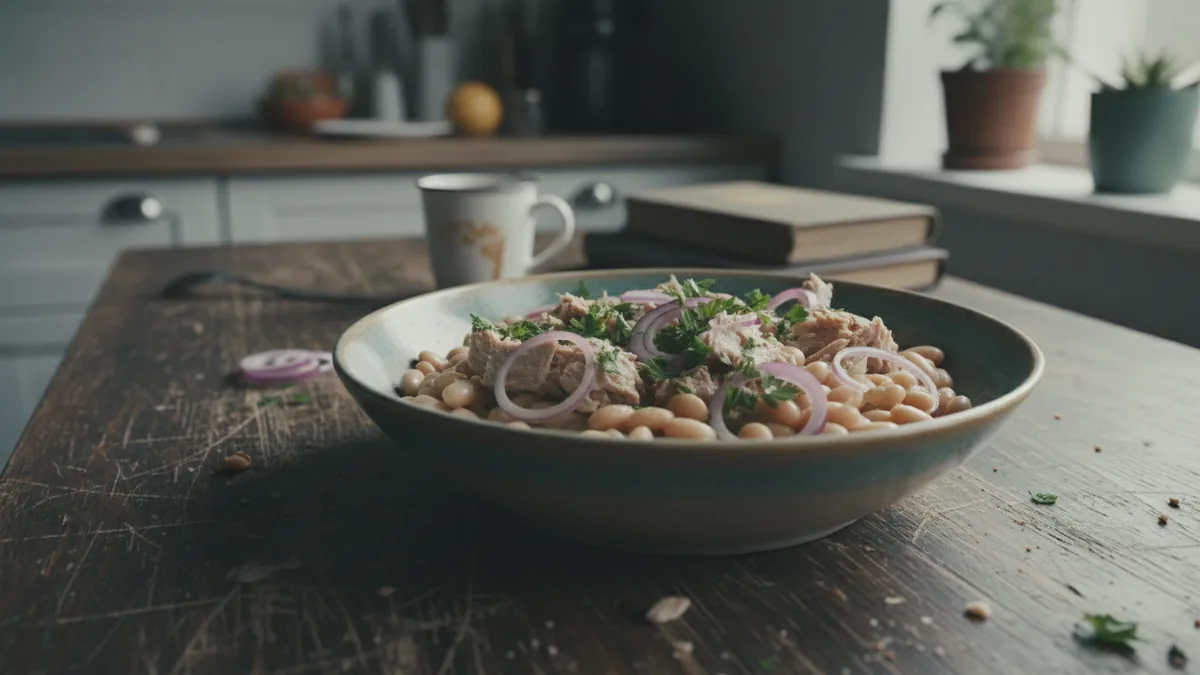 White Bean and Tuna Salad