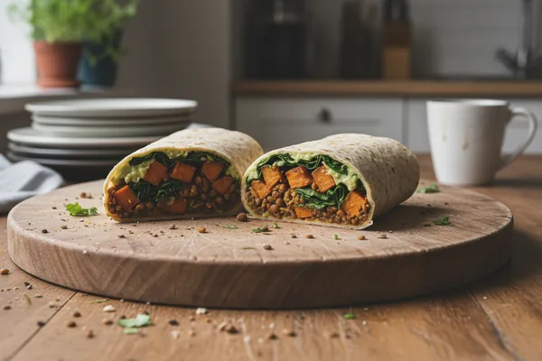 Two-Ingredient Cottage Cheese Wraps — Lunch