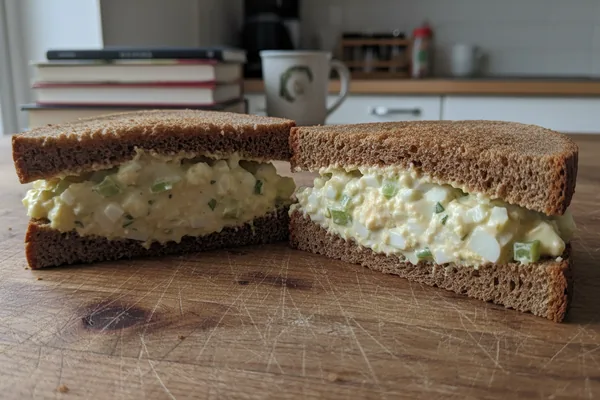 Egg Salad on Rye — Lunch