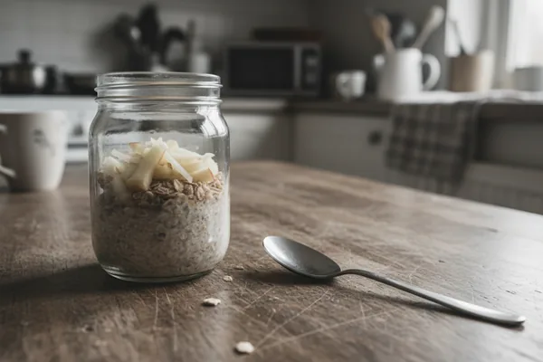 Grated Apple Overnight Oats — Breakfast