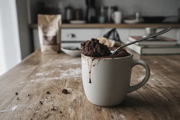 Peanut Butter Banana Mug Cake — Dessert