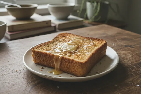 Salted Honey Butter on Good Toast — Breakfast