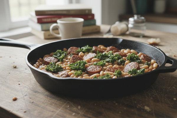 Sausage and White Bean Skillet — Dinner