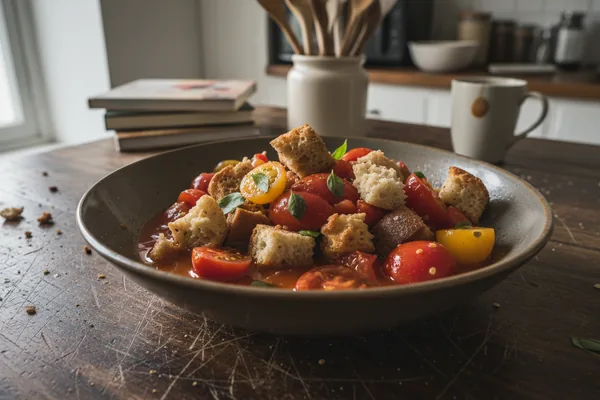 Tomato and Bread Salad — Lunch