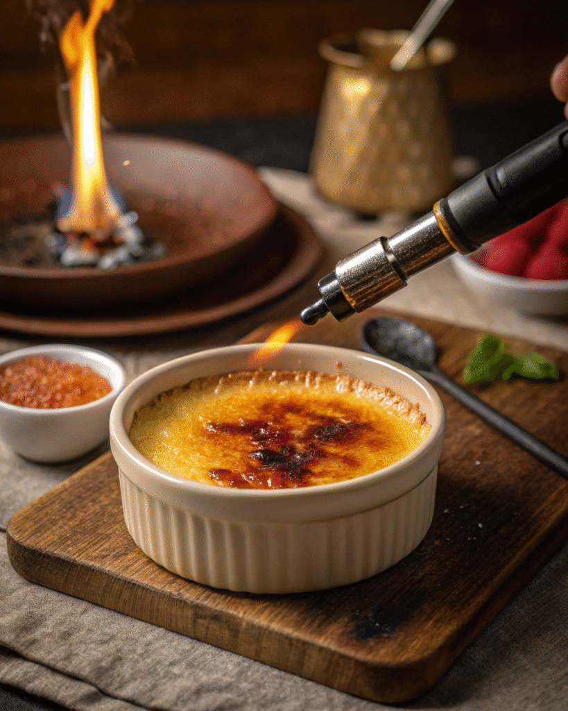 Best sugar for torching crème brûlée