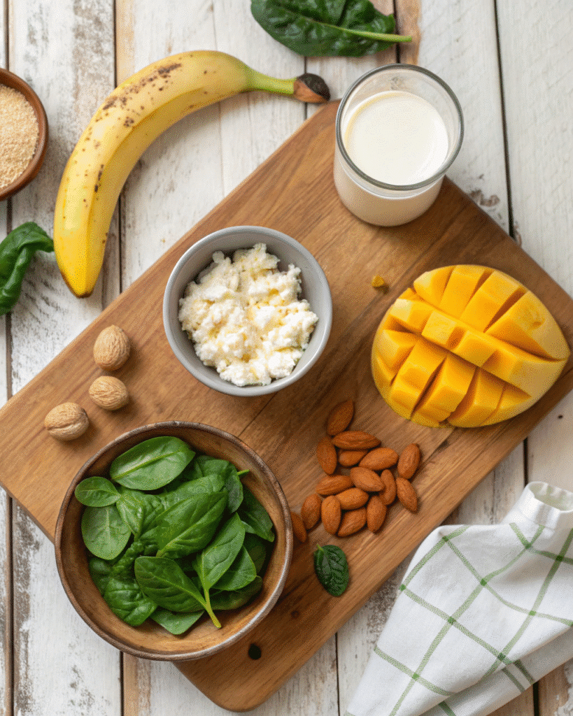 Cottage cheese smoothie ingredients