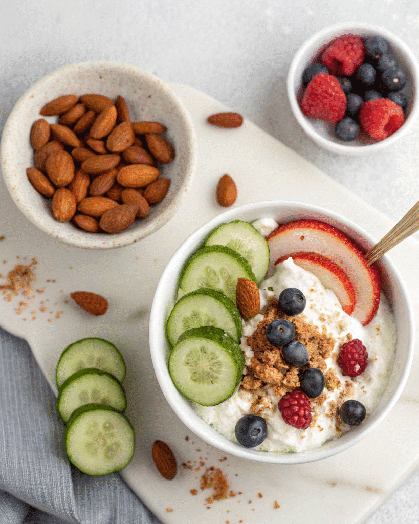 Cottage cheese and yogurt for weight loss meals