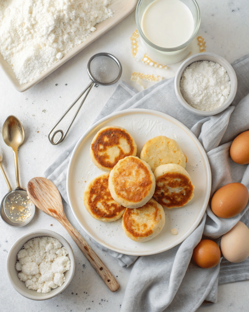 final recipe image cottage cheese pancakes