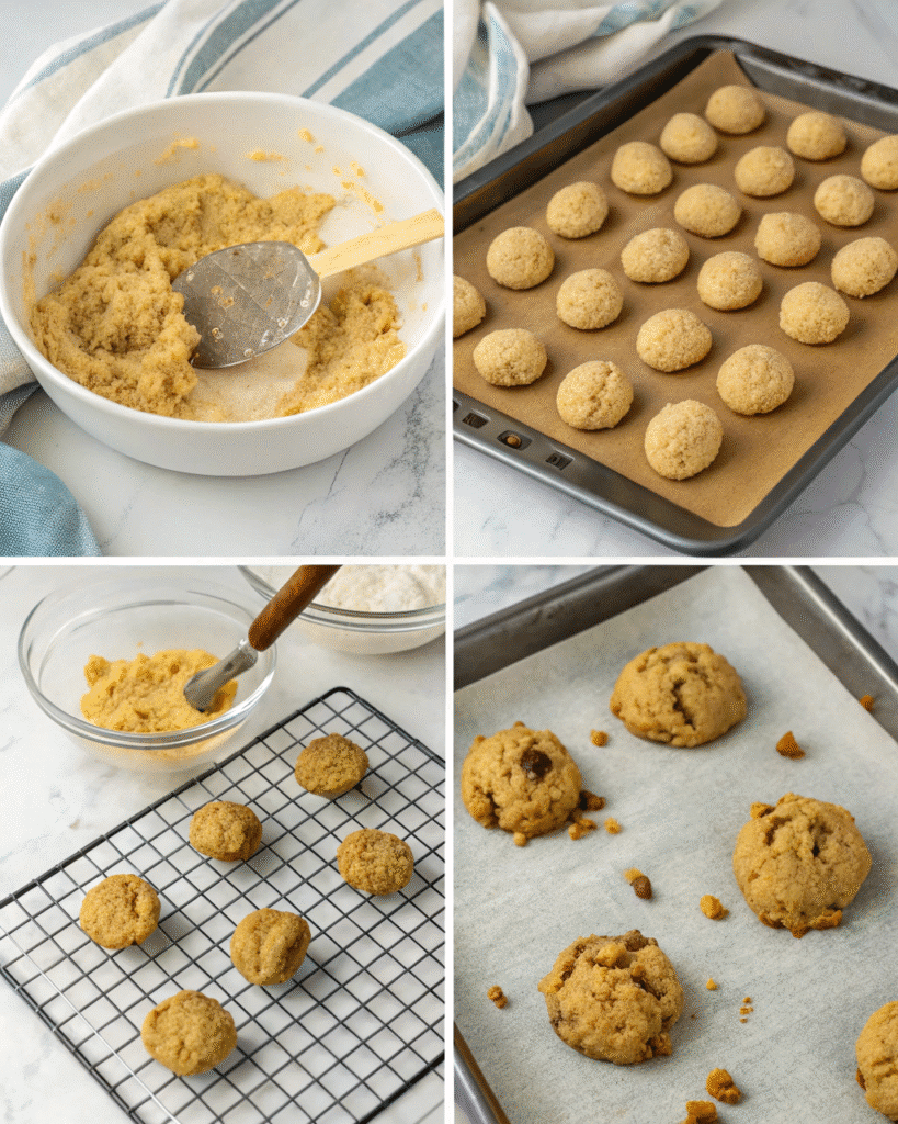 Step by step AIP tigernut cookies