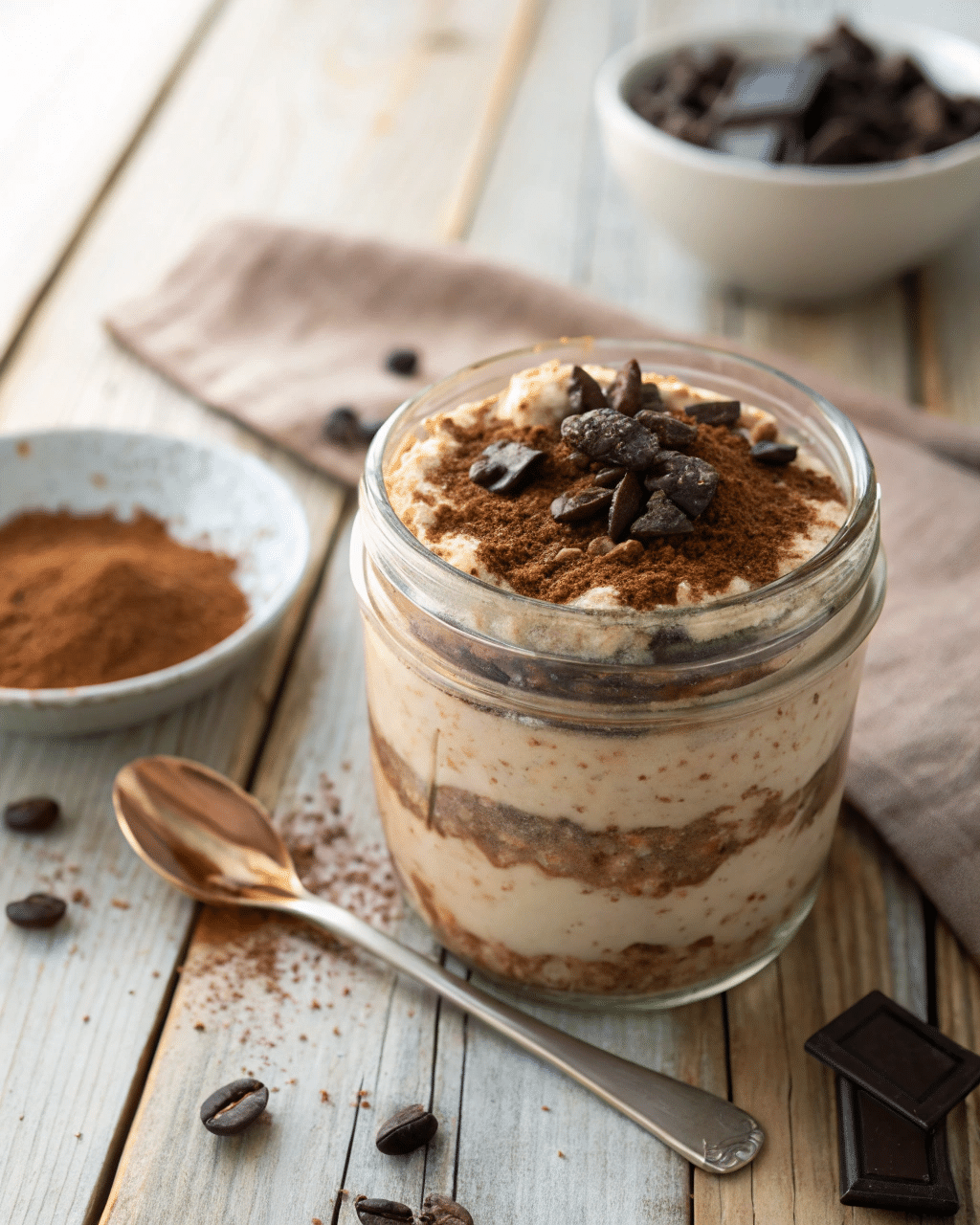 Tiramisu Overnight Oats Recipe: Creamy, Easy & Guilt-Free