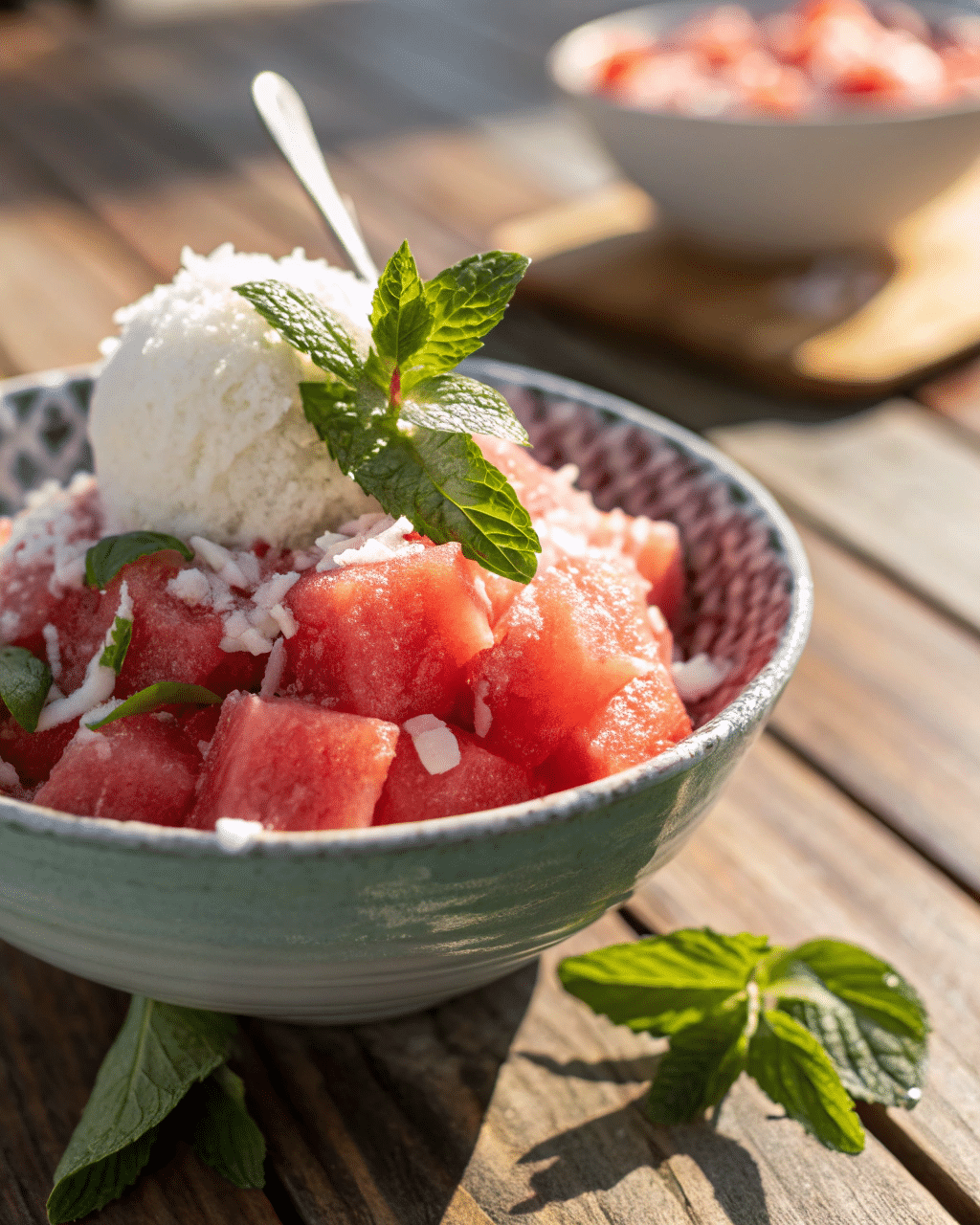 Watermelon Shaved Ice – Sweet, Healthy, and Easy to Make