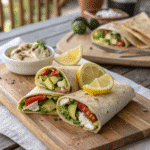 cottage cheese wraps ready to serve