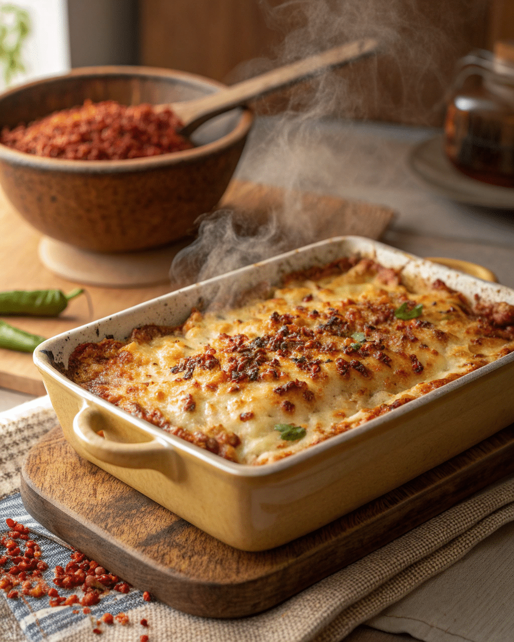 Spicy Ramen Lasagna – A Fusion Dish That Packs Heat